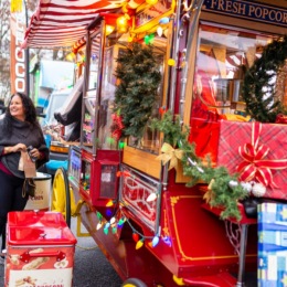 Don't miss the most festive day of the year at Deck the Hall, happening tomorrow from 2 p.m.-7 p.m. Enjoy outdoor winter activities, music, and carolers from local schools! โ๏ธ Instagram post from @lyrabyradius on December 01, 2023 14:54:06pm